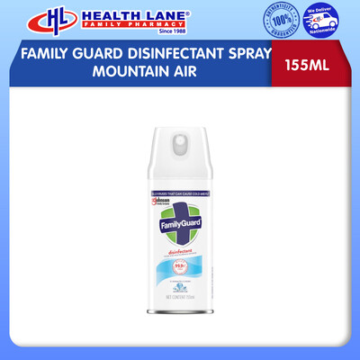 FAMILY GUARD DISINFECTANT SPRAY- MOUNTAIN AIR (155ML)